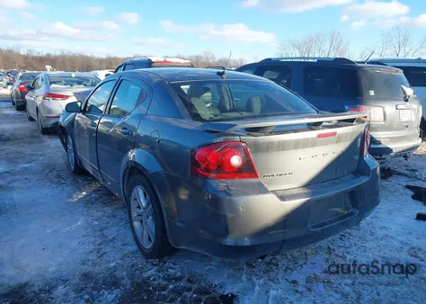 2012 Dodge Avenger Sxt Plus from USA, damaged, VIN 1C3CDZEG2CN309489